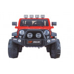 Elektronické autíčko Jeep HP012 - nelakované - červené